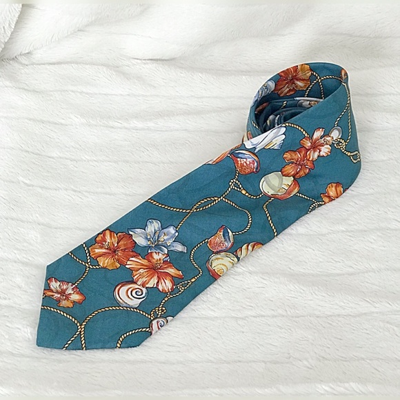 Fendi Other - FENDI Vintage Silk Dress Necktie Made In Italy